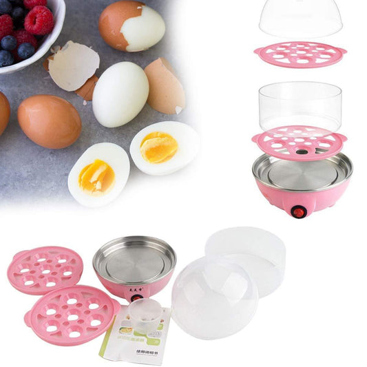 Multi-function 2 Layer 14 Egg Cooker Boilers Steamer