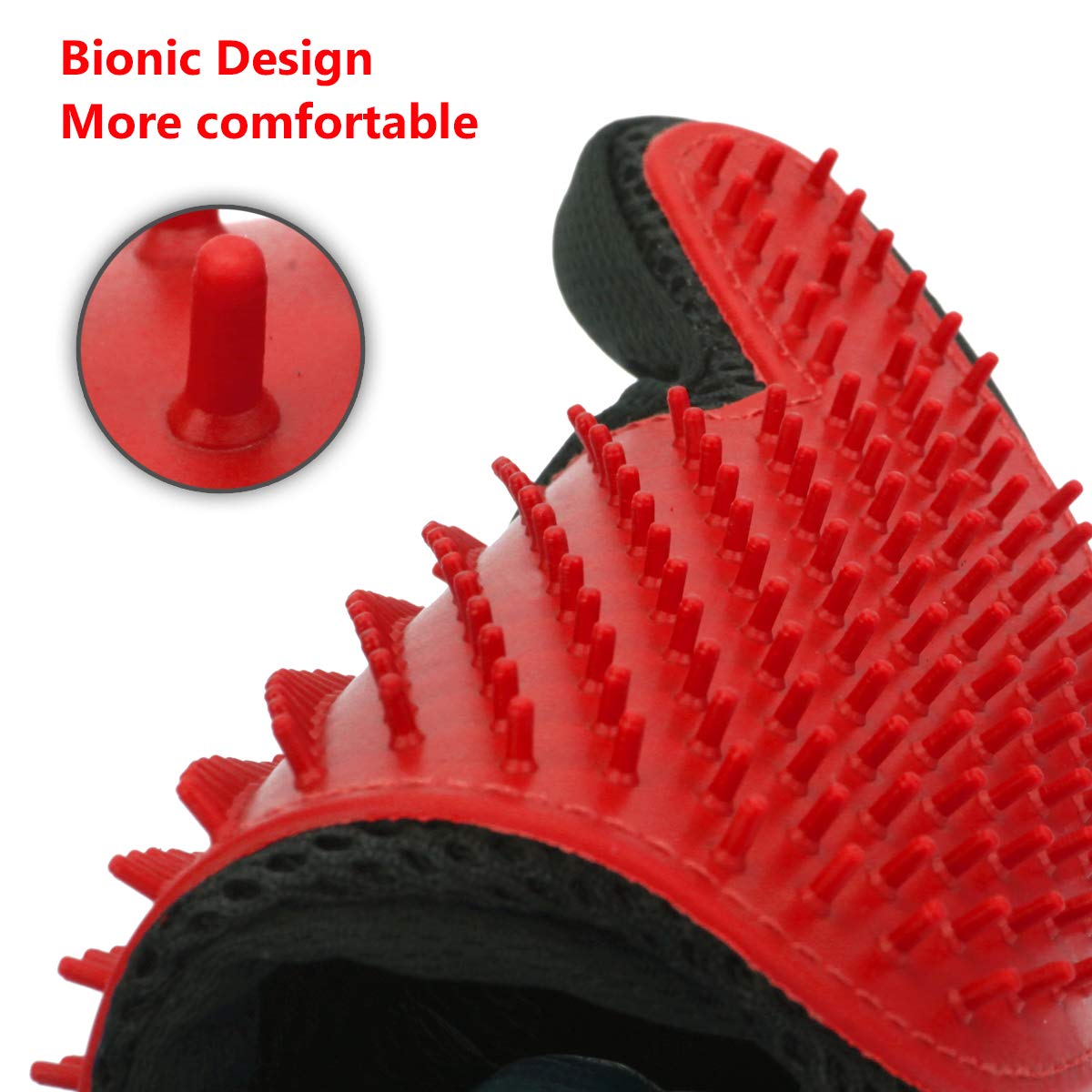 True Touch Scrubber – For Utensil & Kitchen Cleaning (1 Pc, Red)