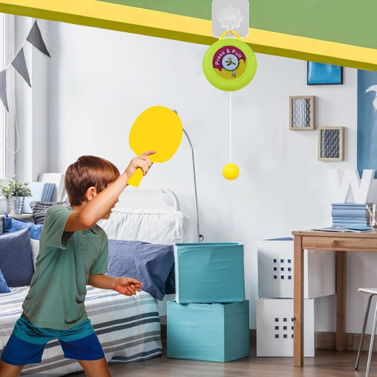 Portable Indoor Hanging Table Tennis With Three Ball Table Tennis Self Training Set