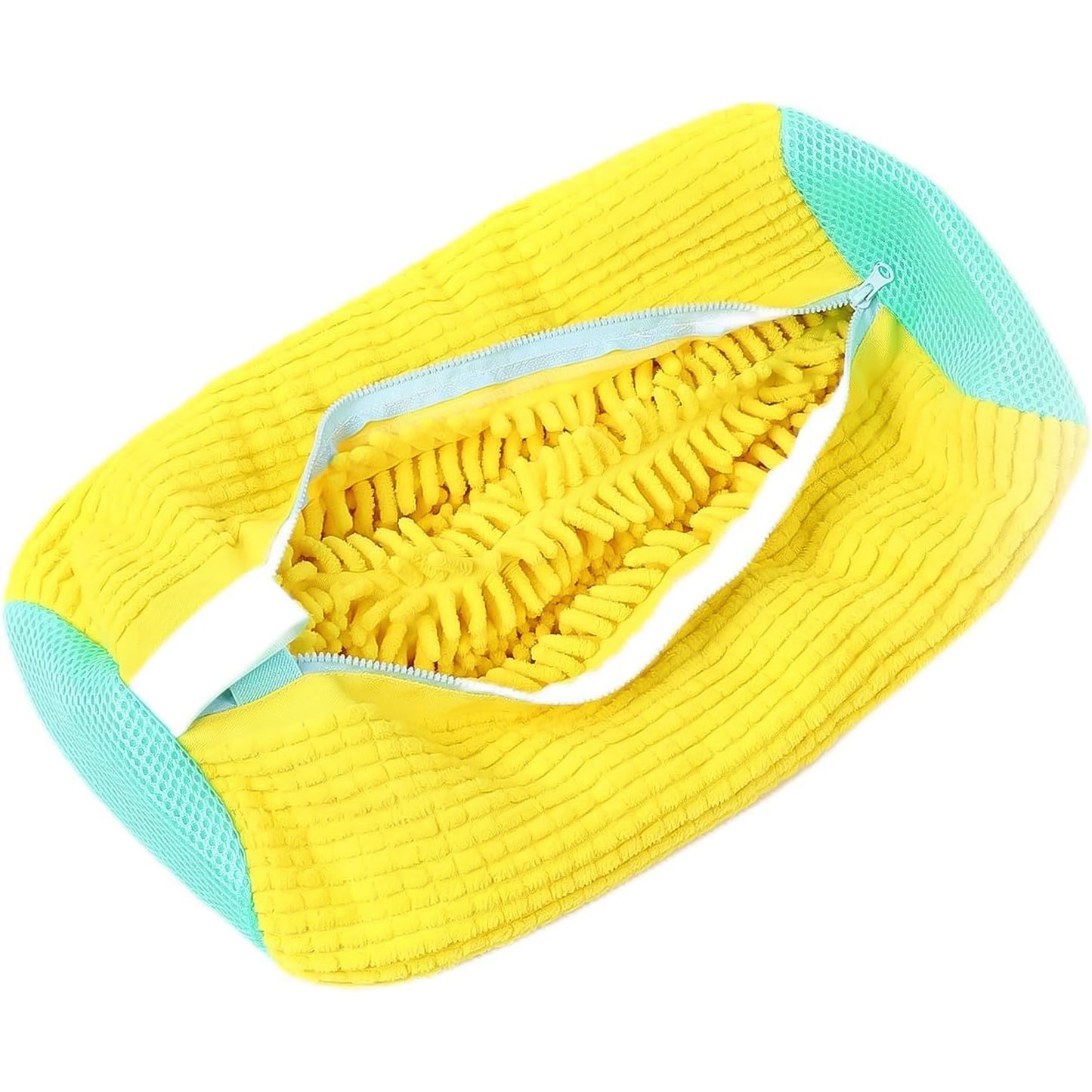 Shoe Cleaning Mop Cover With Microfiber Chenille Lining Zipper (1 Pc)