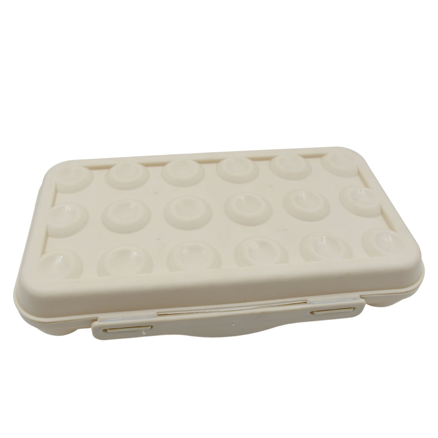 18-Grid Egg Holder – Shockproof Storage Box with Buckle (1 Pc)