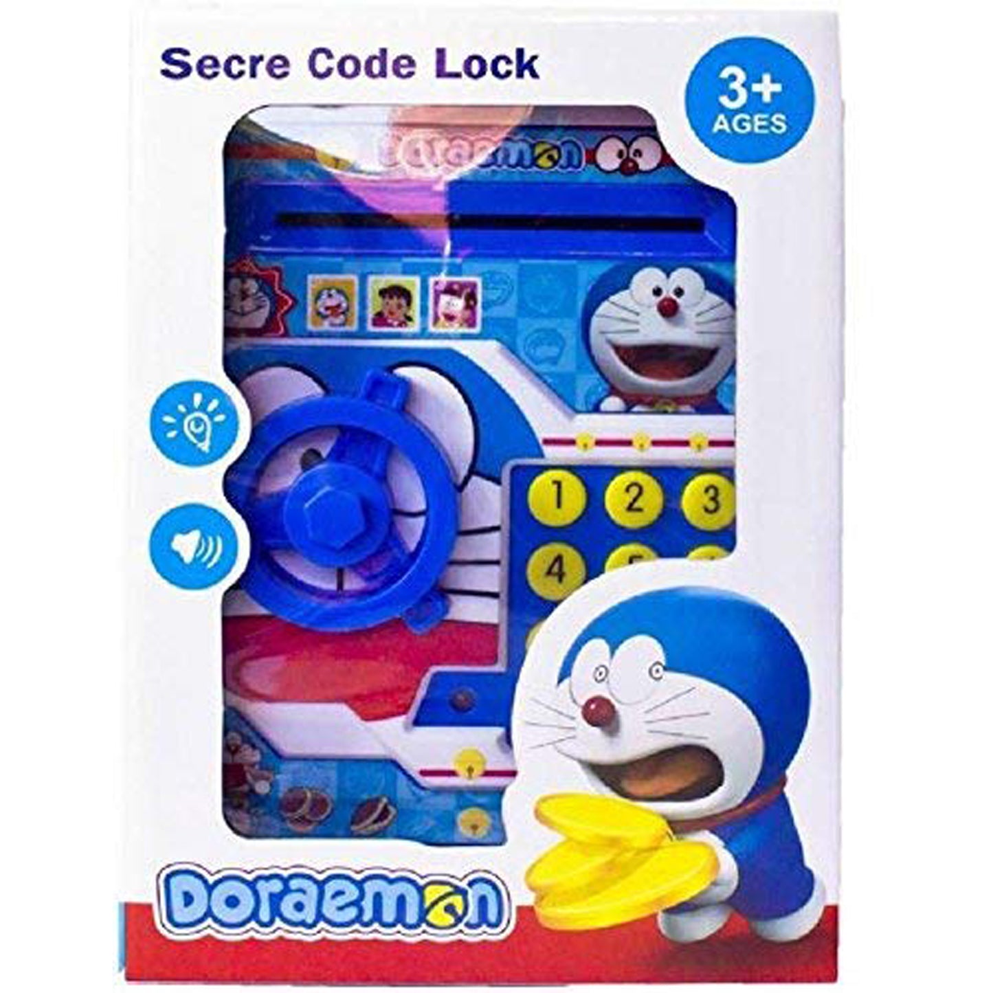 Electronic Piggy Bank with Lock – ATM Style for Kids