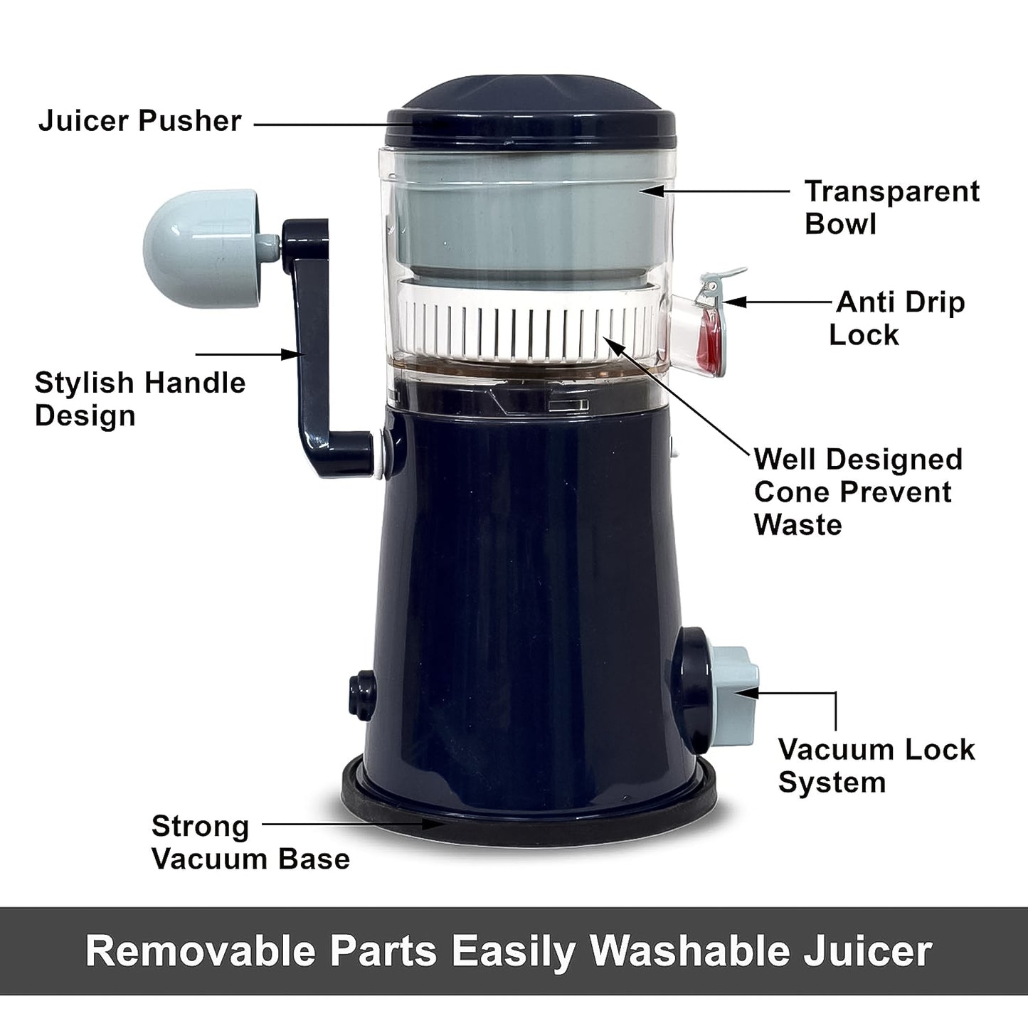 Rapid Hand Juicer Machine For Fruits And Vegetables