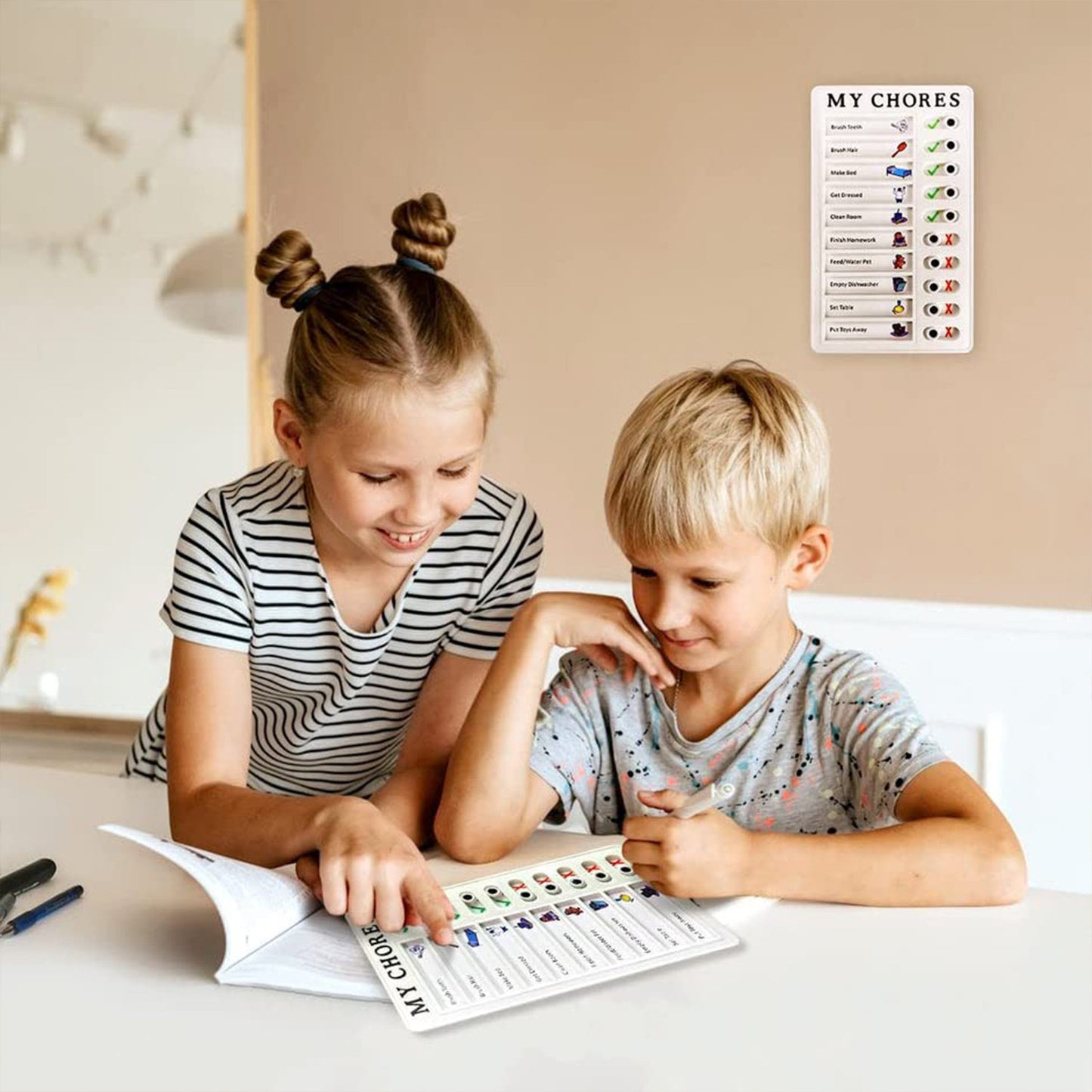 Portable Chore & Memo Board