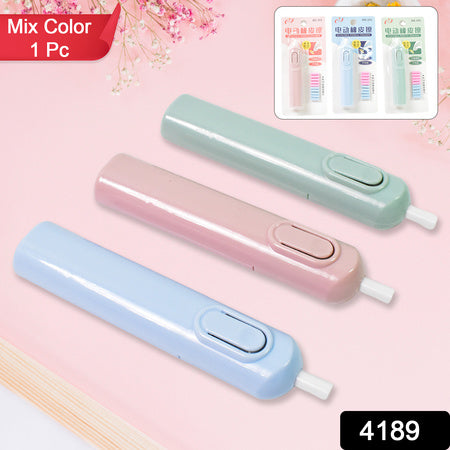 Electric Eraser Kit – Battery Operated with 10 Refills for Drawing & Sketching (1 Pc)