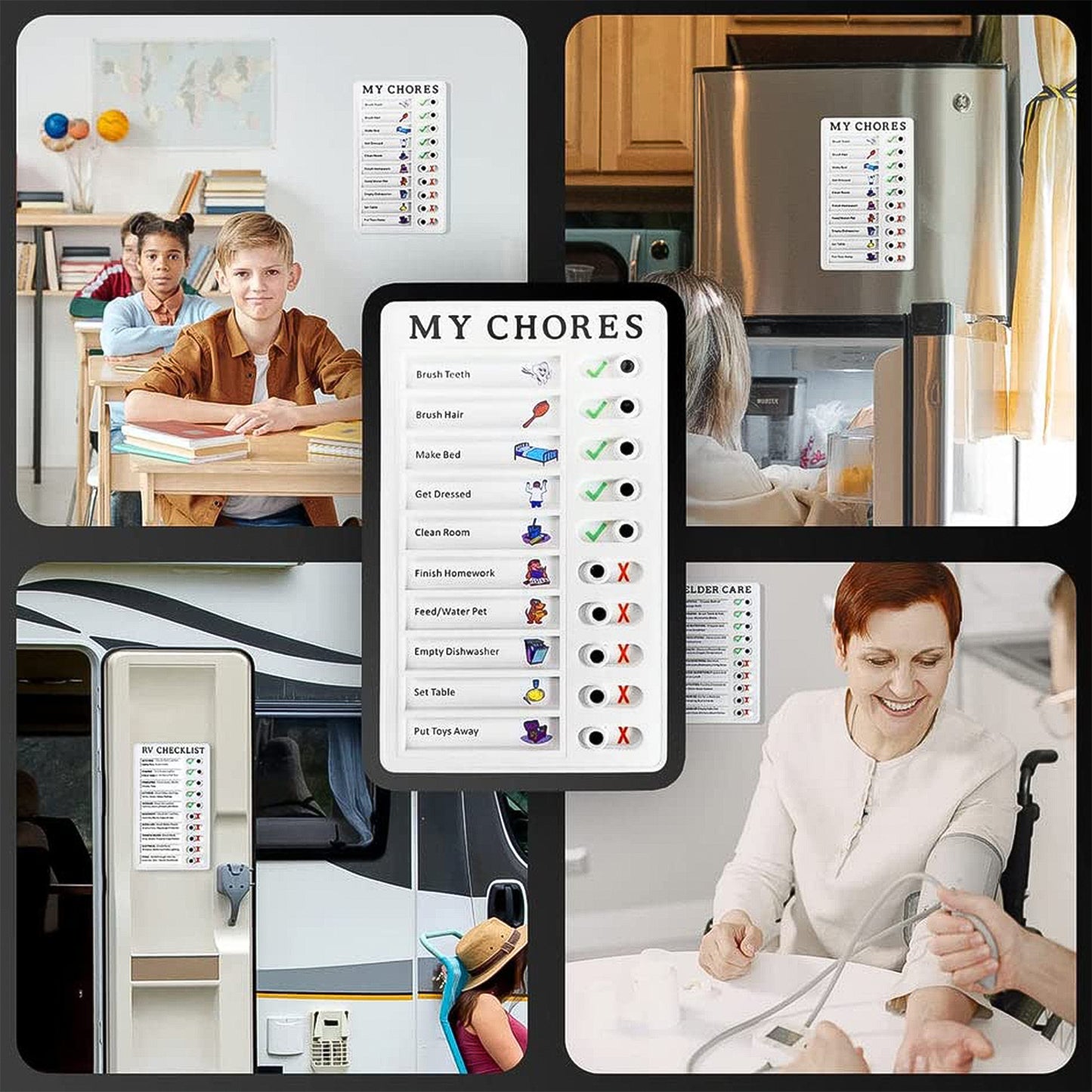 Portable Chore & Memo Board