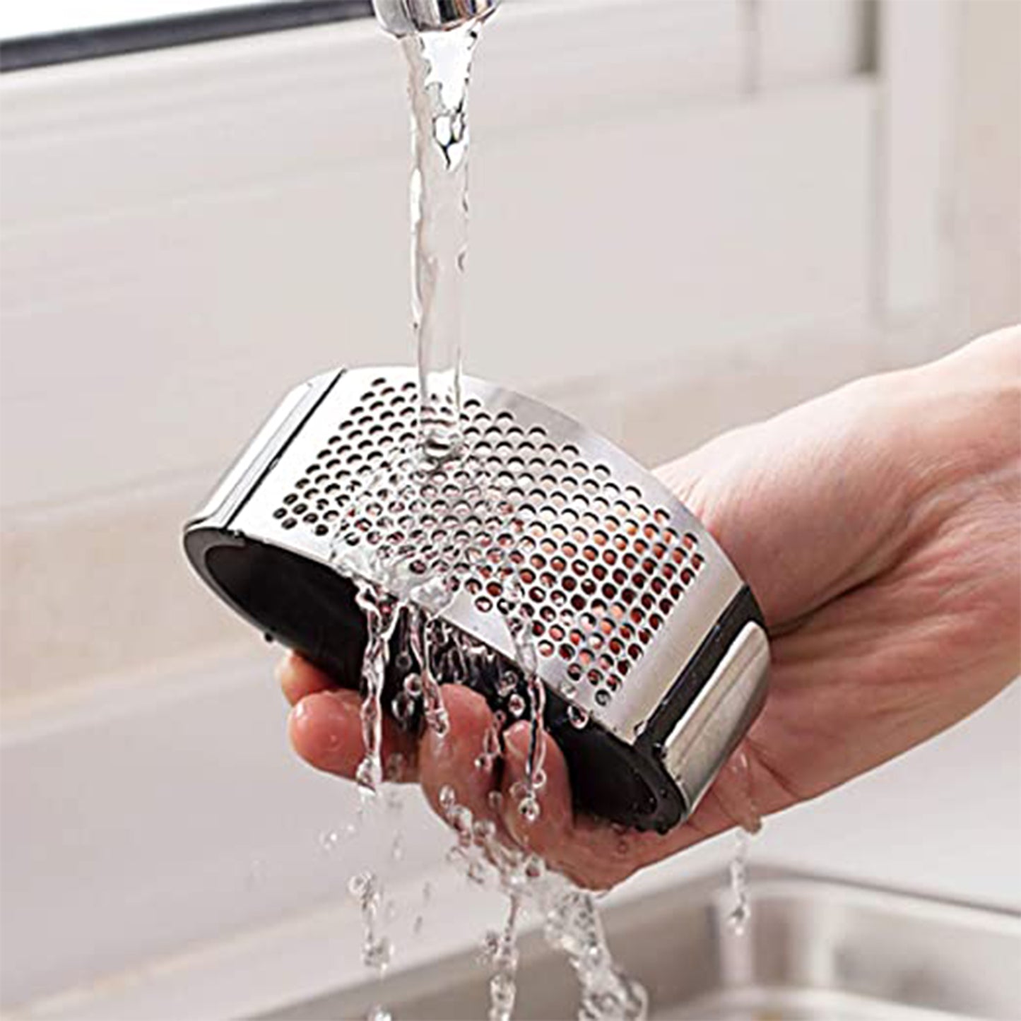 Multipurpose Garlic Presser Squeeze Press Crusher