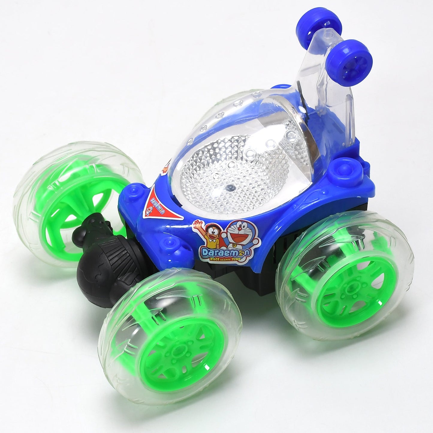Rechargeable 360° Stunt RC Car – With 3D Lights & Music for Kids (1 Pc)