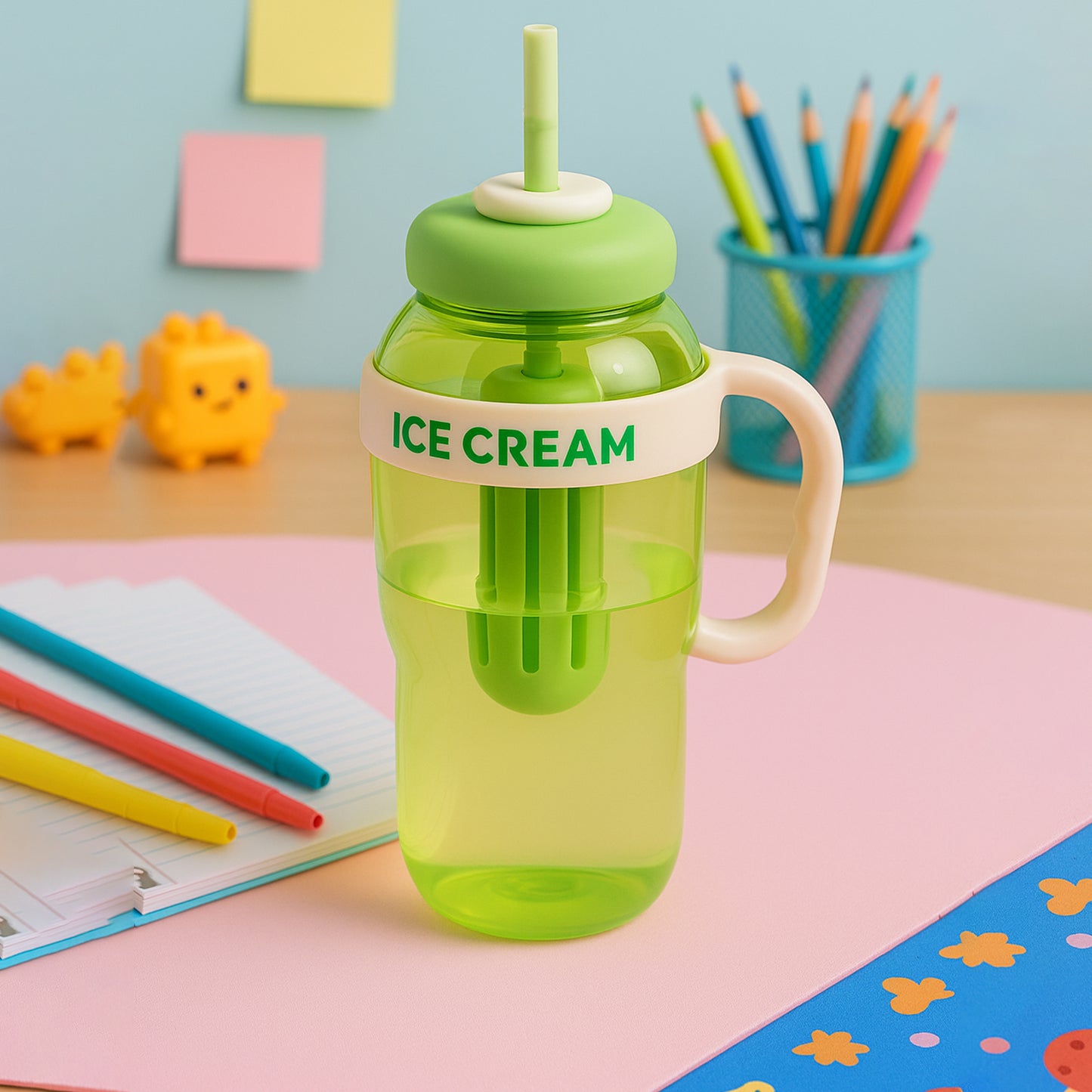 Ice Cream Style Sipper Bottle – 1300ml