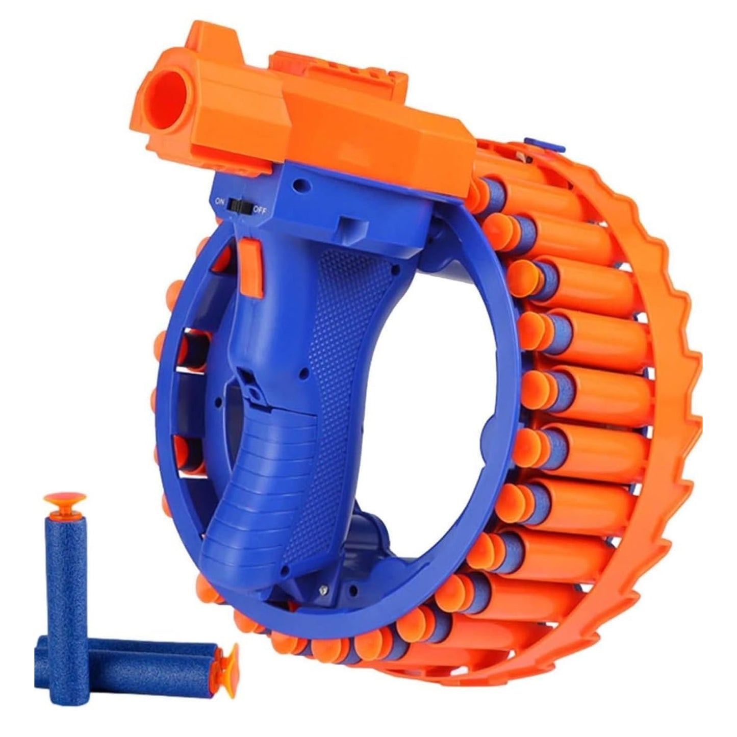 Electric Blaster Toy Gun – 28 Soft Bullets, Safe & Fun for Kids
