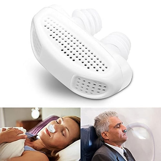 2 In 1 Anti Snoring And Air Purifier Nose Clip Anti Snoring Device (1 Pc With Plastic Case)