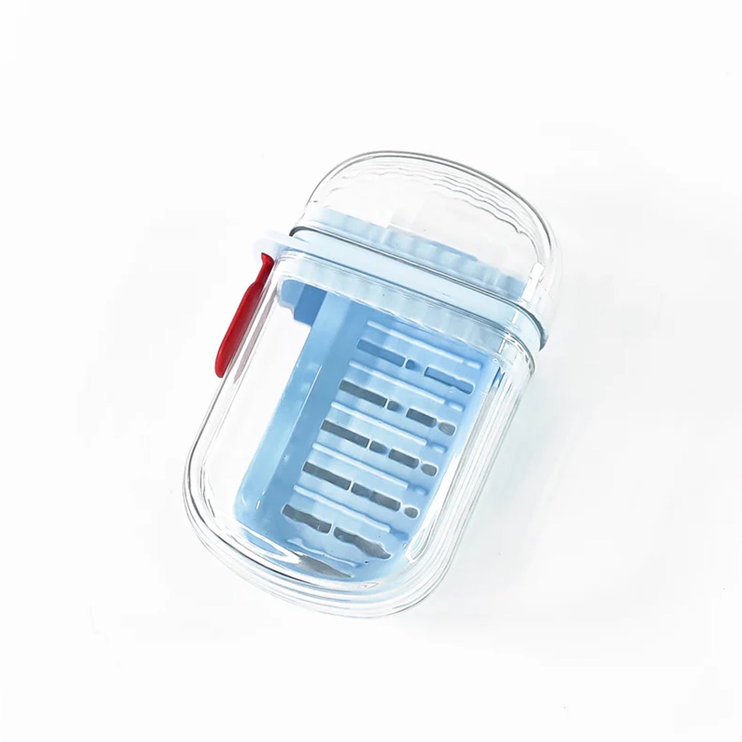 Multifunctional Soap Box With Drain Tray And Lock Clip Sabudani (1 Pc)