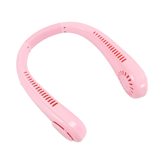 Portable Neck Fan – USB Rechargeable, Bladeless & Hands-Free (1 Pc)