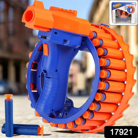 Electric Blaster Toy Gun – 28 Soft Bullets, Safe & Fun for Kids