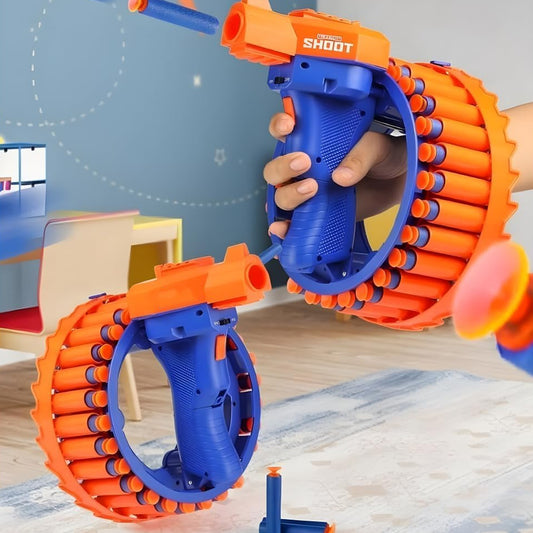Electric Blaster Toy Gun – 28 Soft Bullets, Safe & Fun for Kids
