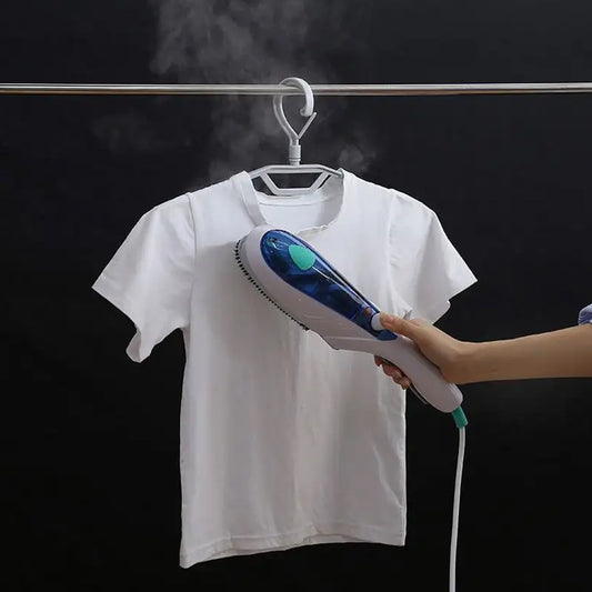 Portable Handheld Steam Iron – Clothes & Travel Garment Steamer (1 Set)