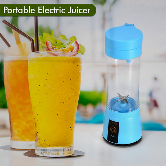 Portable USB Juicer Cup – 6 Blade Rechargeable Blender (1 Pc)