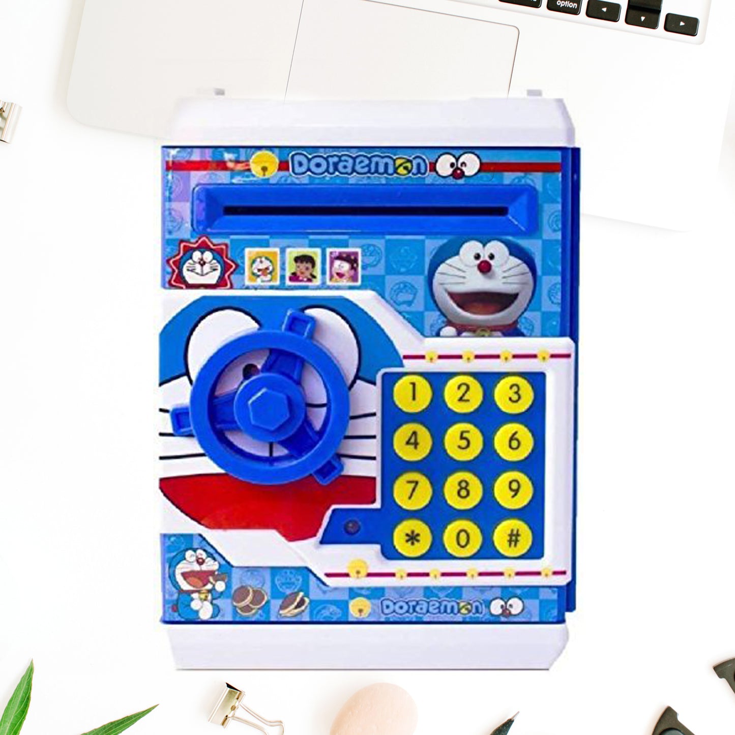 Electronic Piggy Bank with Lock – ATM Style for Kids