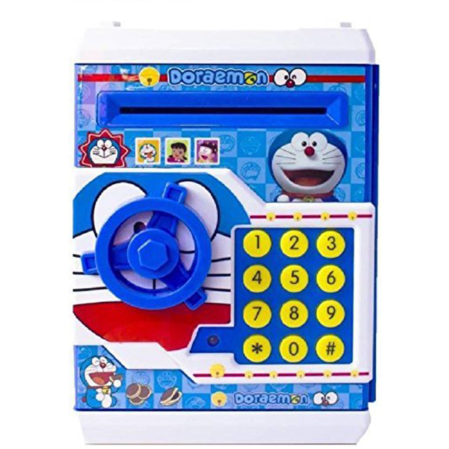 Electronic Piggy Bank with Lock – ATM Style for Kids