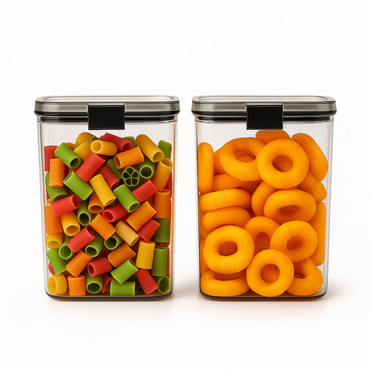 1200 Ml Airtight Lock Lock Food Storage Container Set 2 Piece