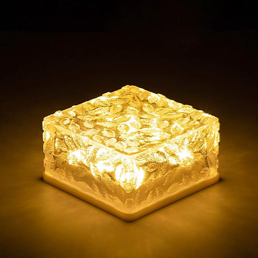 Outdoor Solar Ice Cube Light – Perfect for Parties & Xmas