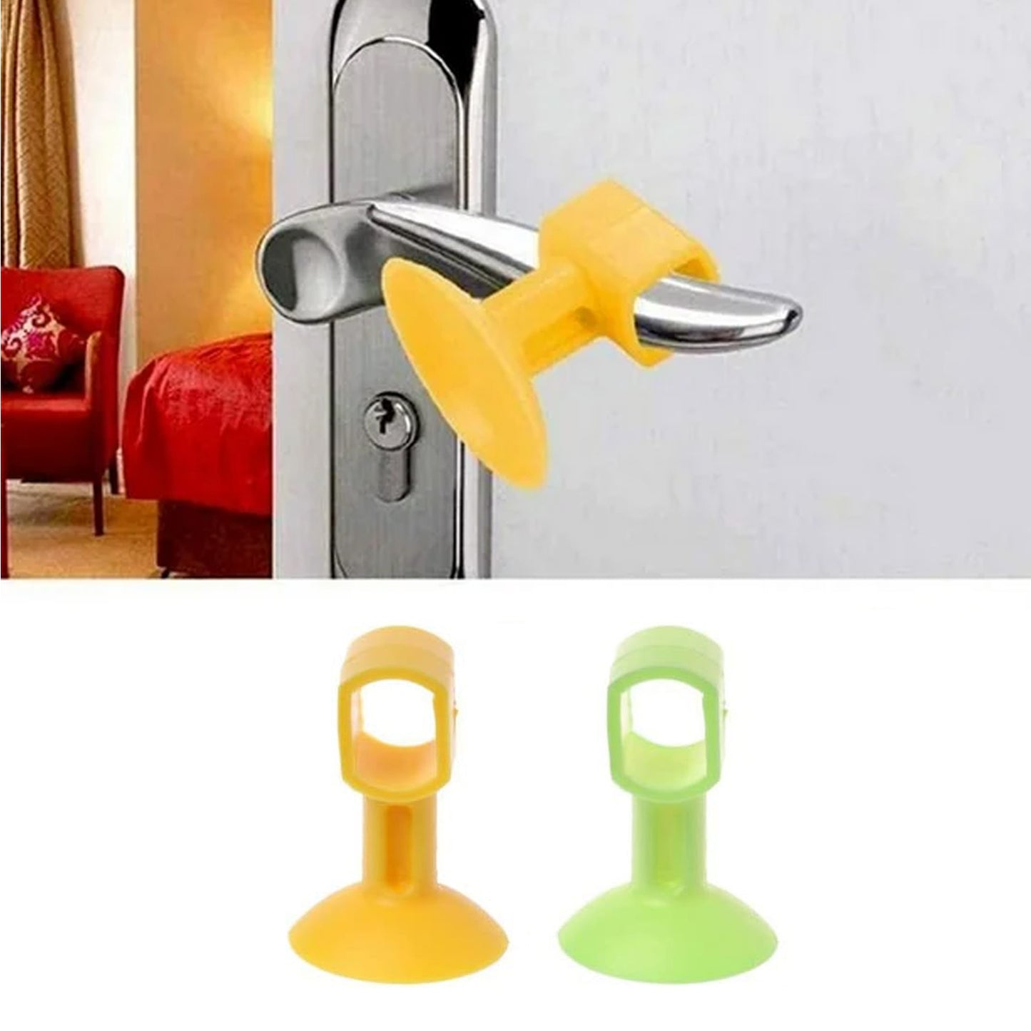 Self-sucking Silicone Door Stopper