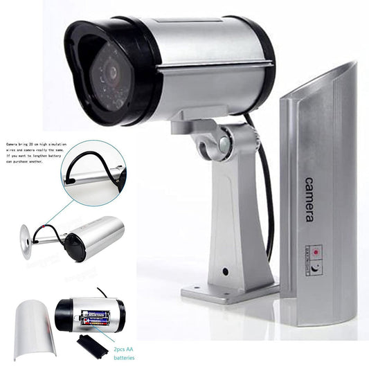 Wireless Security Cctv False Outdoor Fake Dummy Piece Ir Camera