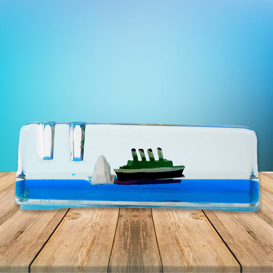 Floating Cruiser Ship Ornament Car Home Desk Decoration (1 Pc)