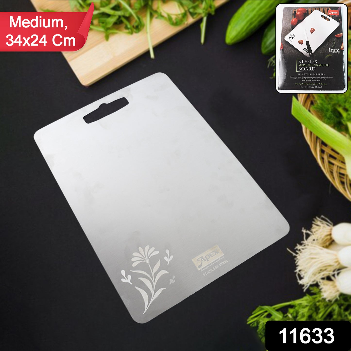 Stainless Steel Chopping Board