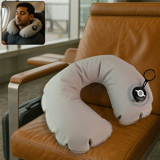 Premium Quality Inflatable Travel Neck Pillow (1 Pc)