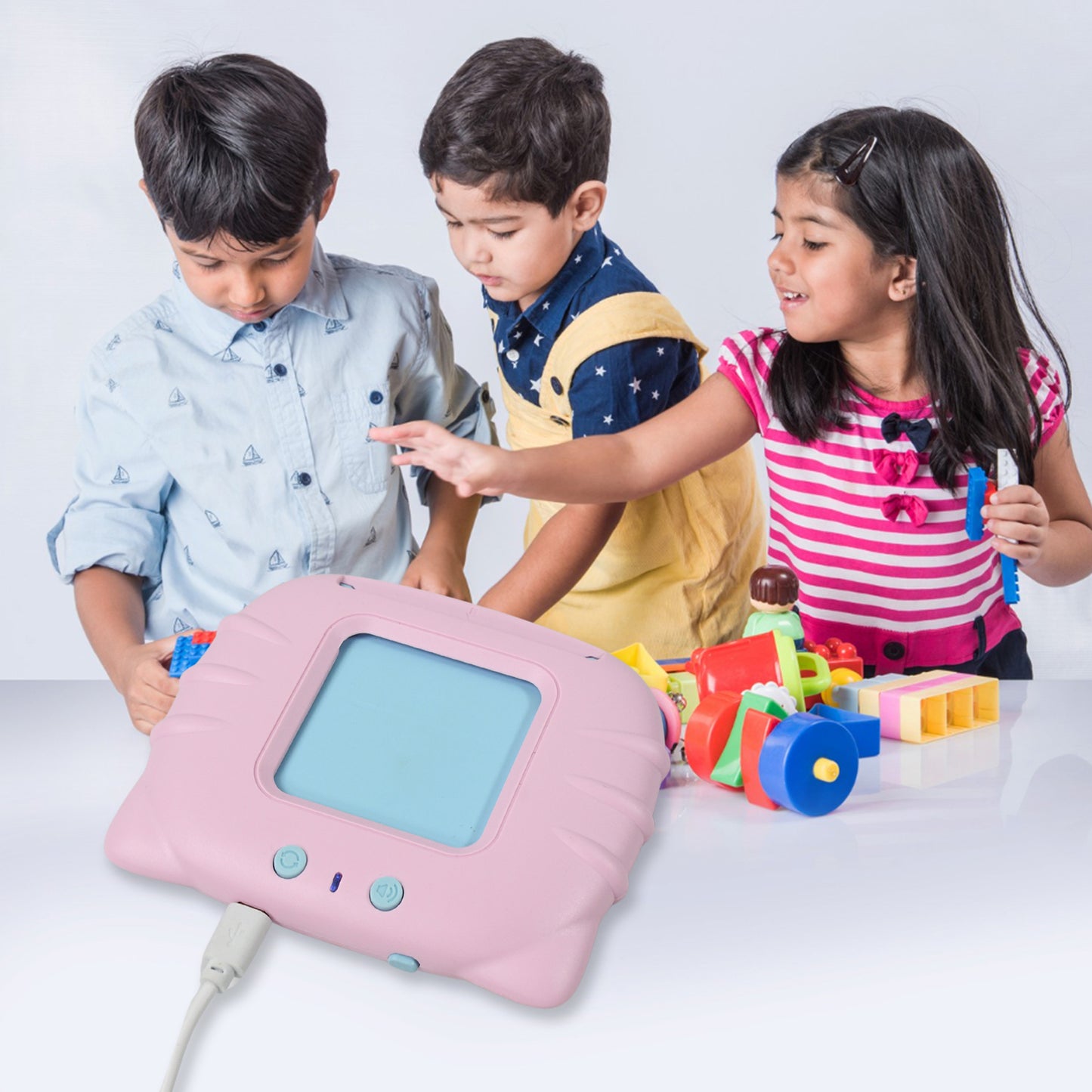 Kids Learning Flash Card Machine – 224 English Words Educational Toy (1 Set)