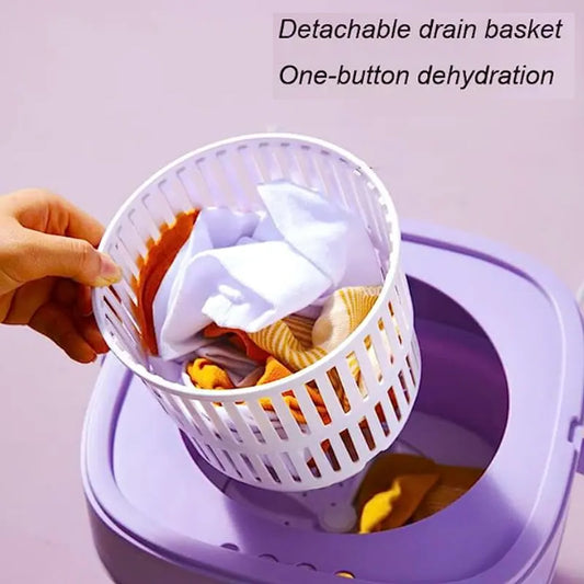 Portable Mini Washer – For Travel, Baby Clothes & Camping