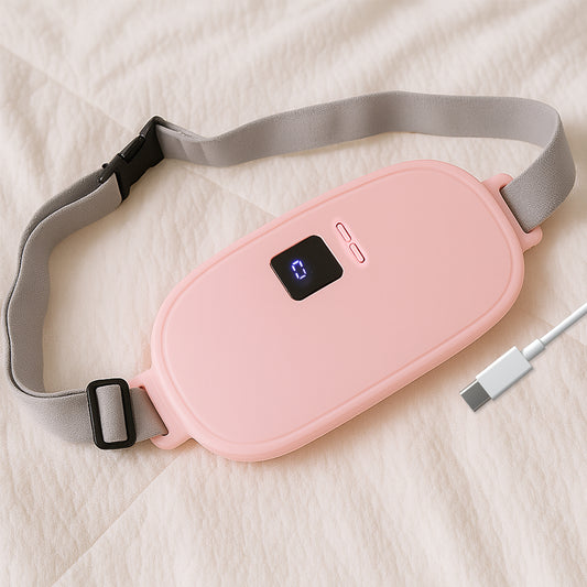 Rechargeable Period Belt – Heat & Vibration for Cramp Relief (1 Pc)