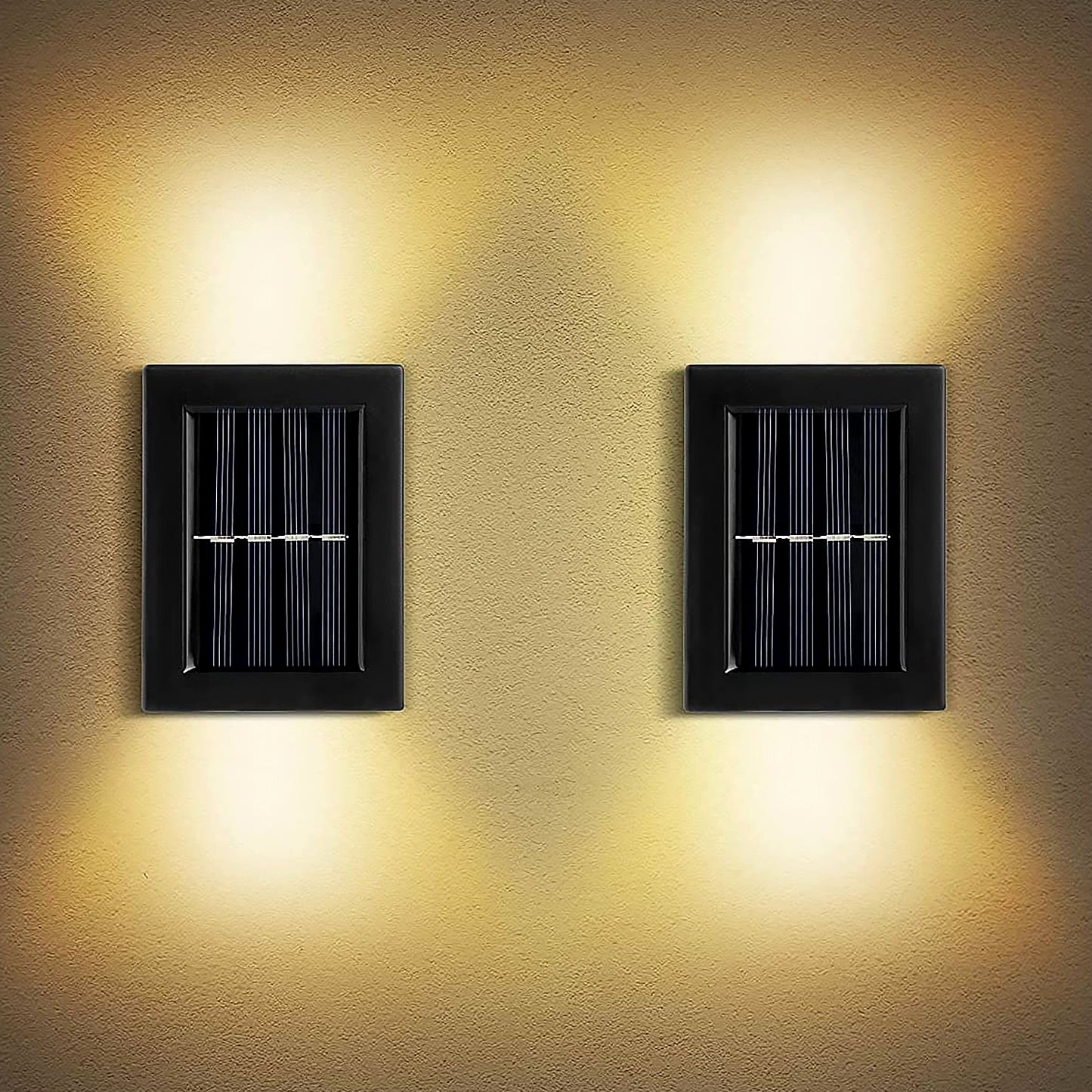 Waterproof Solar LED Wall Light – Garden & Fence