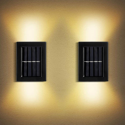 Waterproof Solar LED Wall Light – Garden & Fence