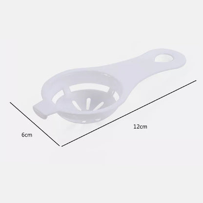 Egg Yolk Separator Egg White Yolk Filter Separator Egg Strainer Spoon Filter Egg Divider