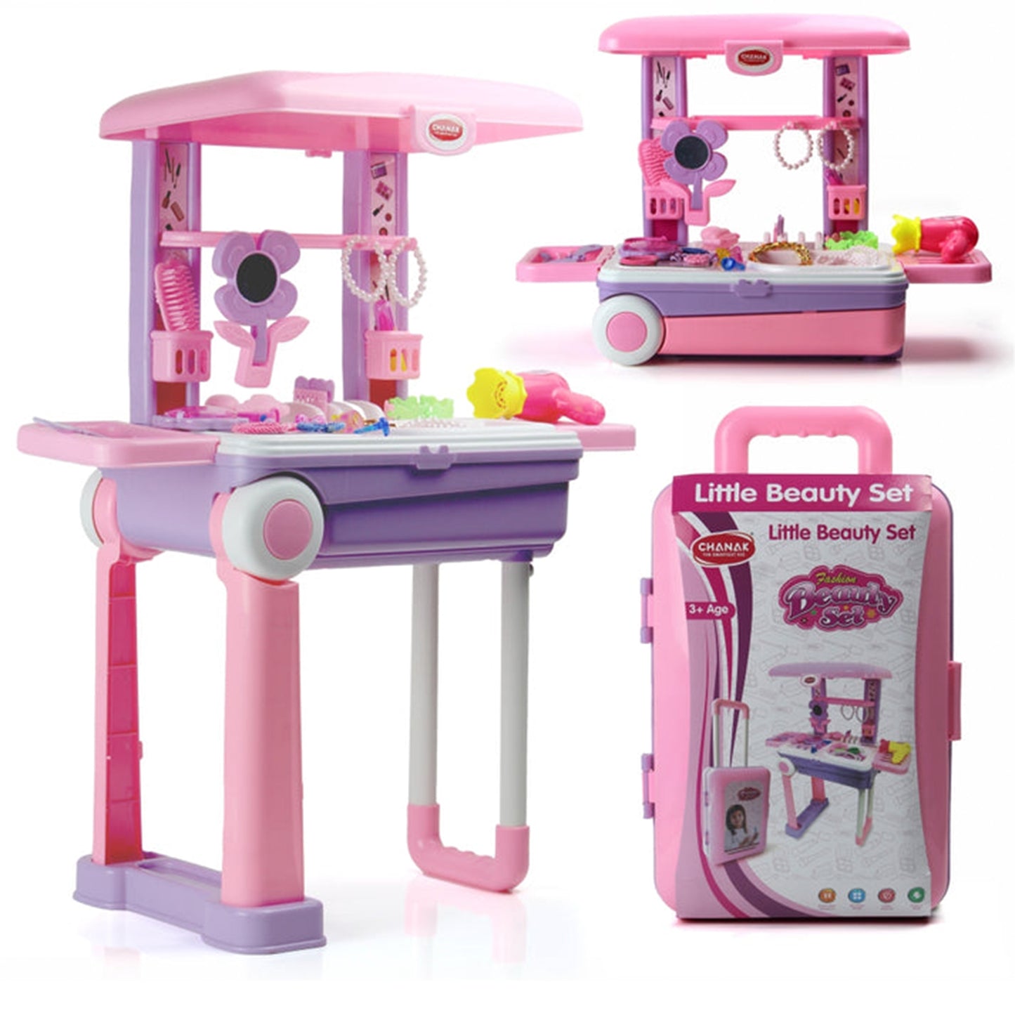 Beauty Trolley Set for Kids– (25 Pcs)