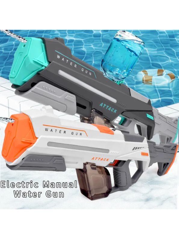 Electric High-Pressure Water Gun – Powerful Lighting