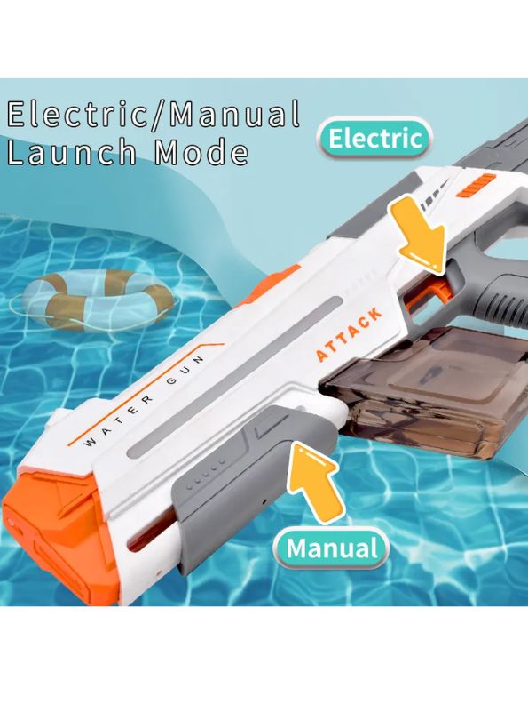 Electric High-Pressure Water Gun – Powerful Lighting