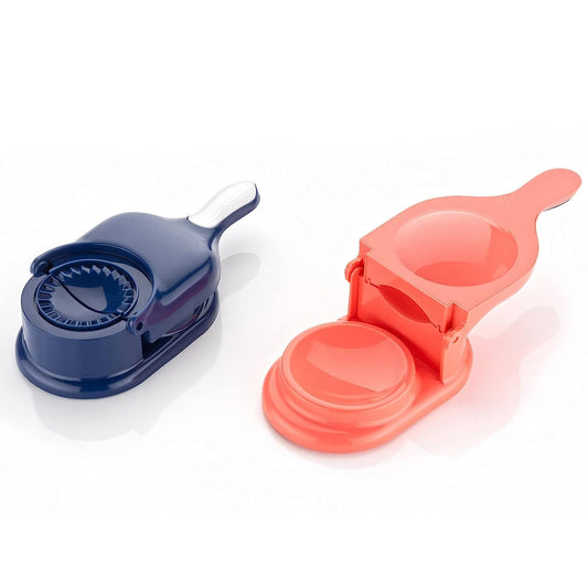 2-in-1 Dumpling Press Mould – For Gujiya, Momos & Kitchen Use (1 Pc)