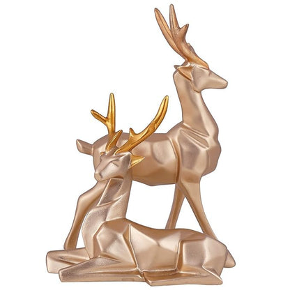 Deer Home Decor showpiece (Gold)