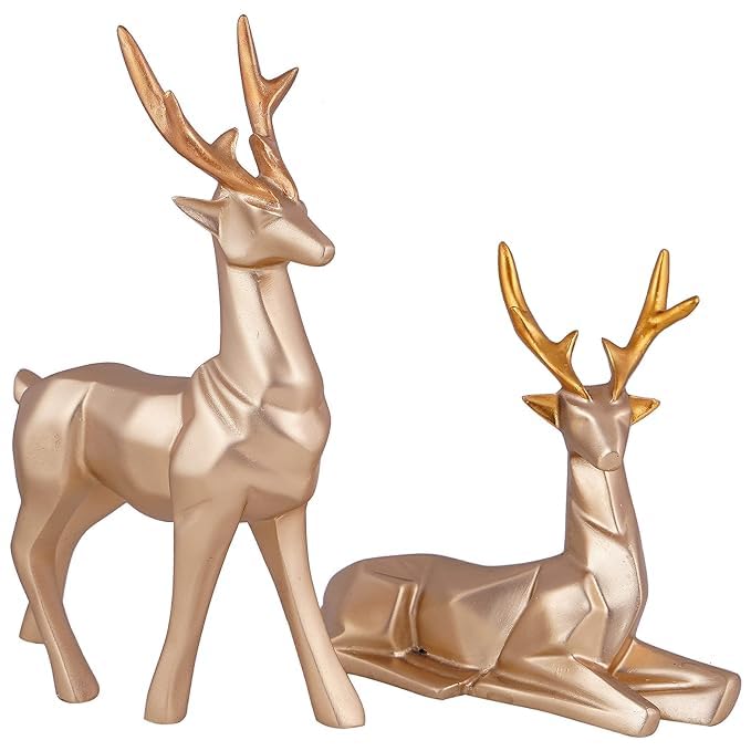 Deer Home Decor showpiece (Gold)