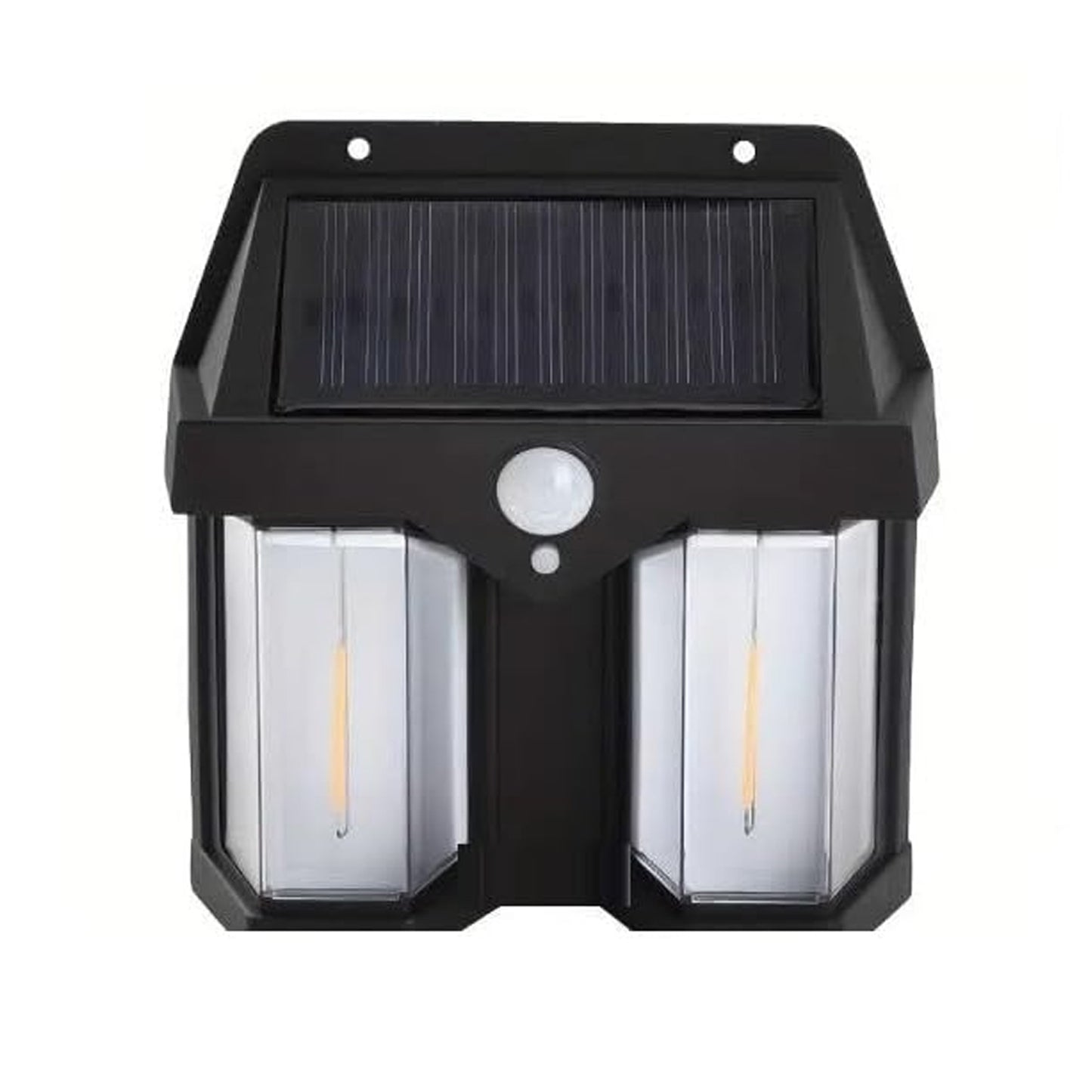 Outdoor Solar Wall Lamp – Waterproof, Motion Sensor, Double Light (1 Pc)