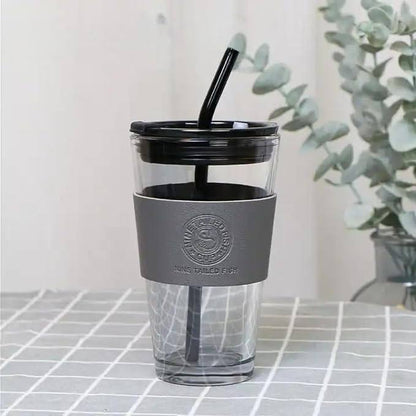 Leather Mug Black