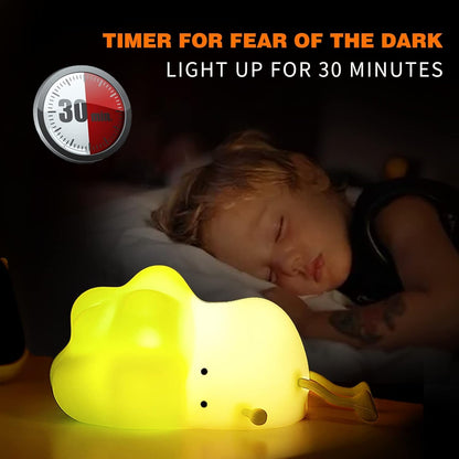 Silicone Cabbage Night Light