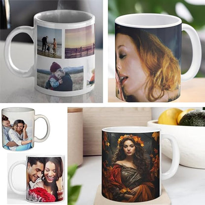 Personalized Photo White Mug