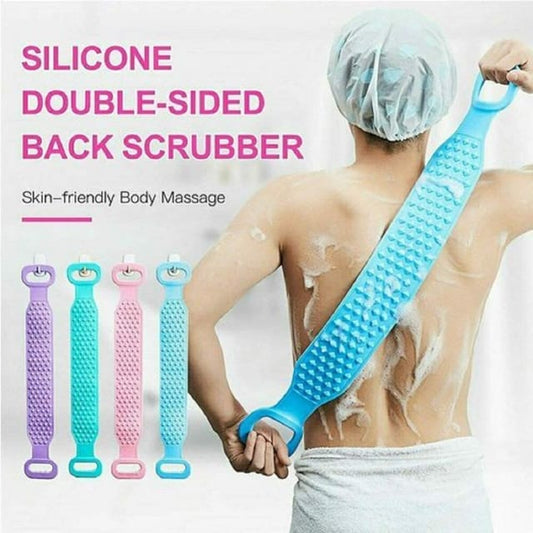 Bath Shower Scrubber Set – Dual-Sided Loofah & Brush (2 Pc Set)