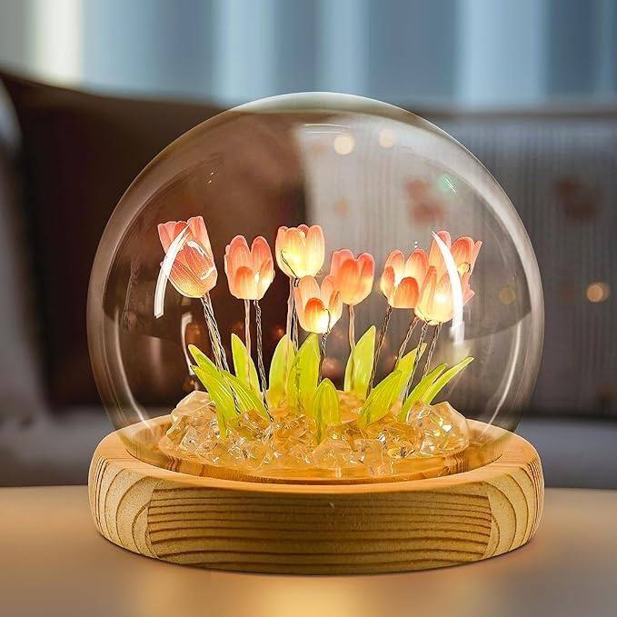 Round Tulip Night Light