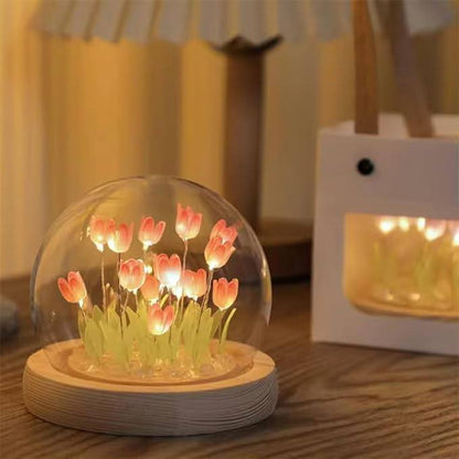 Round Tulip Night Light