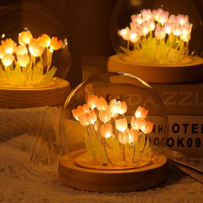 Round Tulip Night Light